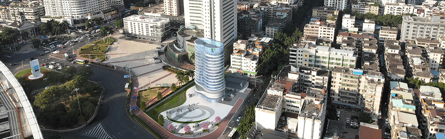 酷炫！深圳偉創(chuàng)17層圓形塔庫震撼登場！